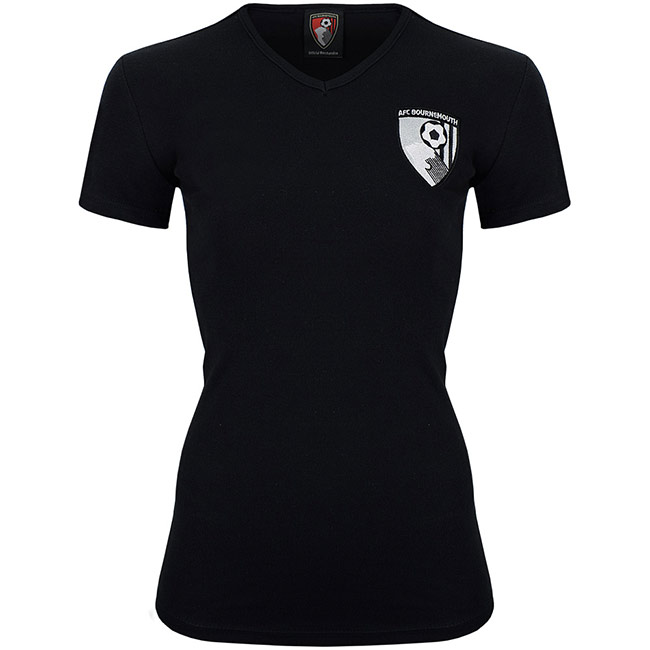 AFC Bournemouth Womens Gemma T Shirt - Black