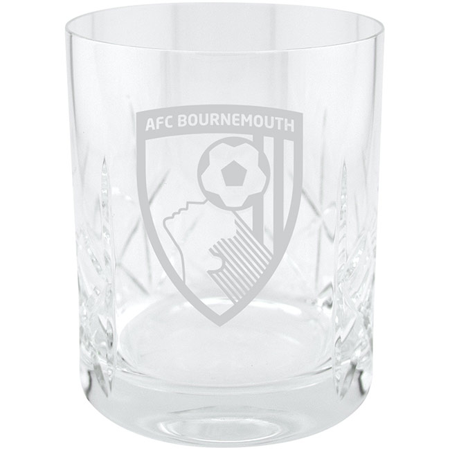 AFC Bournemouth Crystal Whisky Tumbler