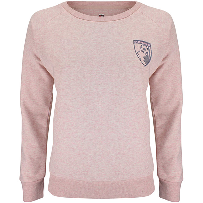 AFC Bournemouth Womens Harbour Sweater - Pale Pink Marl