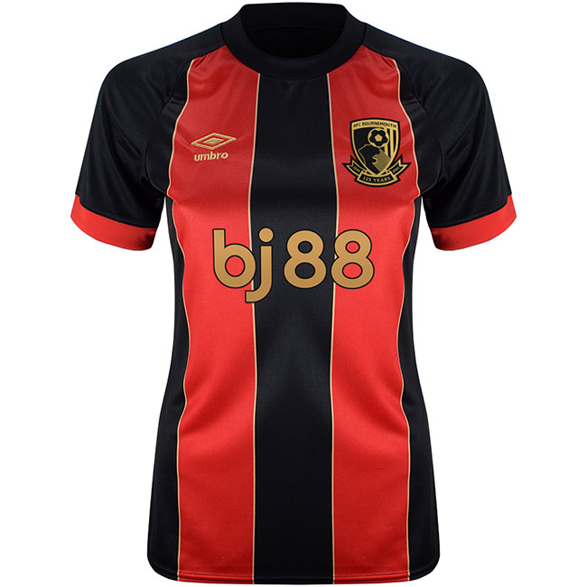 Womens Anniversary Home Shirt 24/25 - Red / Black