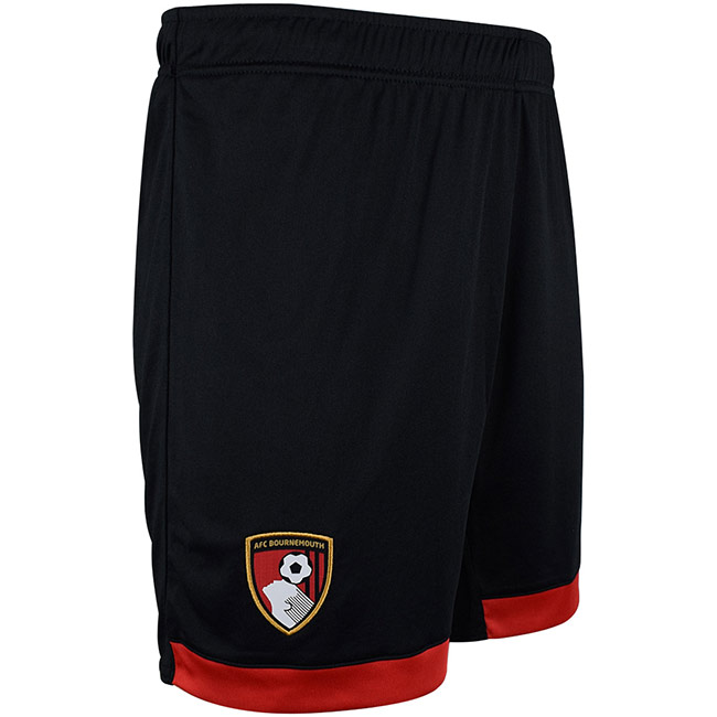 Adults Home Shorts 24/25 - Black / Red