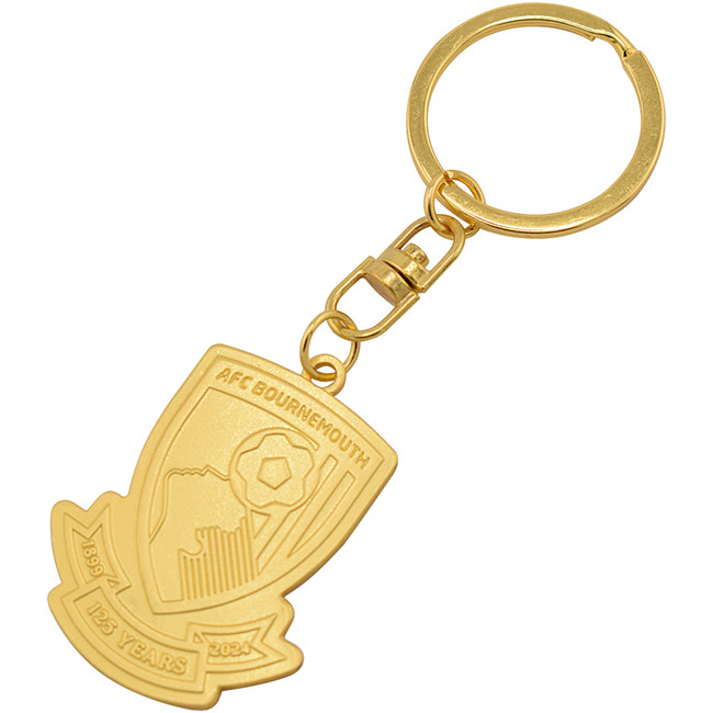 125 Anniversary Keyring - Gold