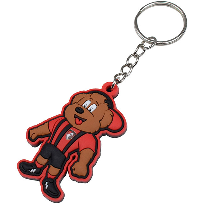 Cherry Bear Keyring