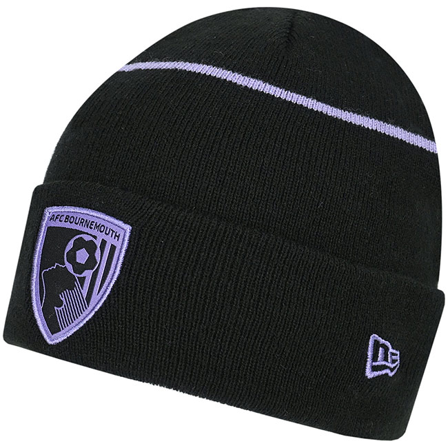 Adults AFCB X New Era Contrast Cuff Beanie - Black