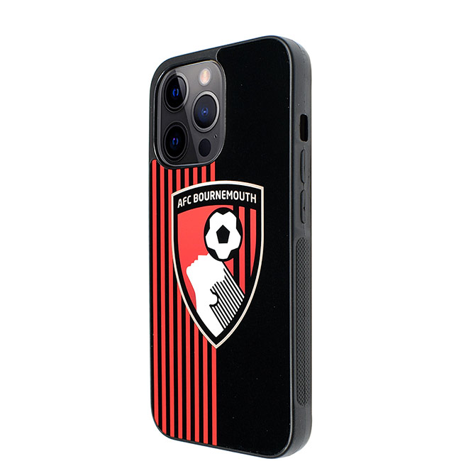 AFC Bournemouth iPhone 13 Pro Case - Black / Red Stripe