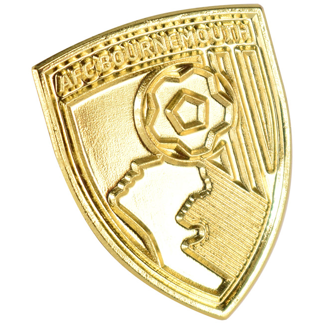 AFC Bournemouth Gold Plated Pin Badge