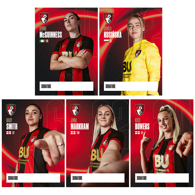 Womens Player Cards - 24/25 Season