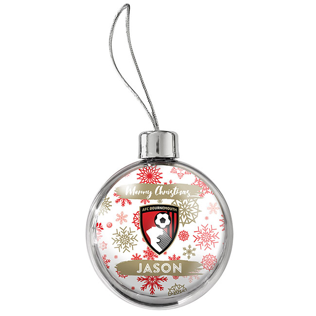 Personalised Bauble - Club Crest