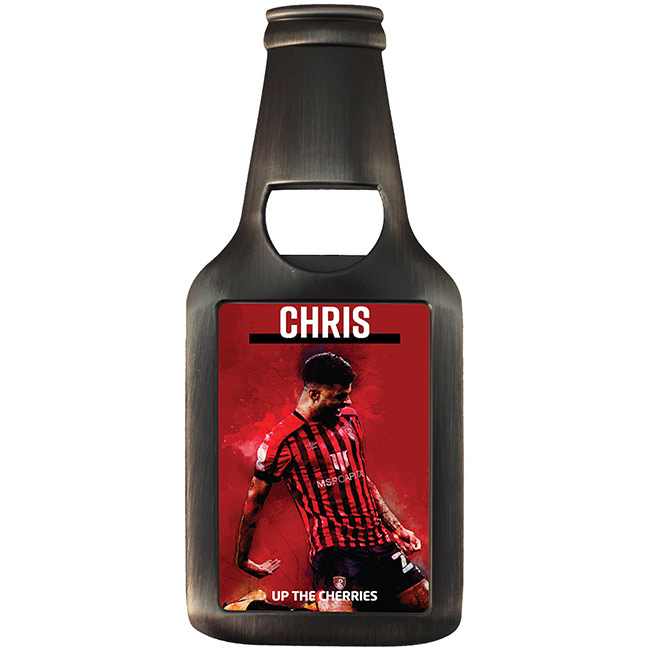 AFC Bournemouth Personalised Bottle Opener Magnet - Philip B