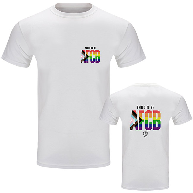 Adults Pride T Shirt - White