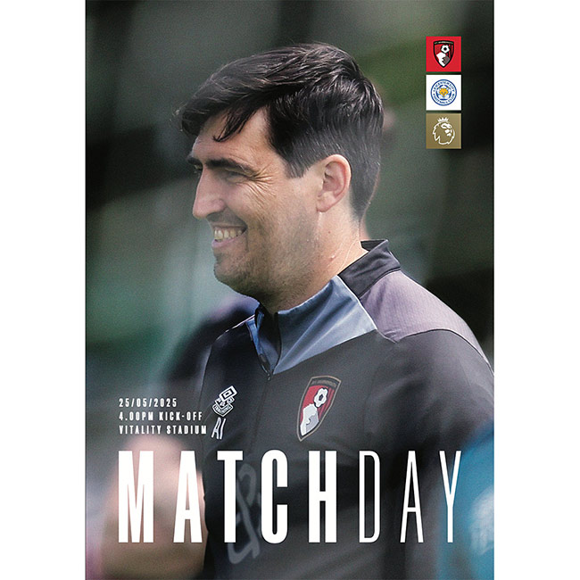 Matchday Programme v Leicester City 24/25