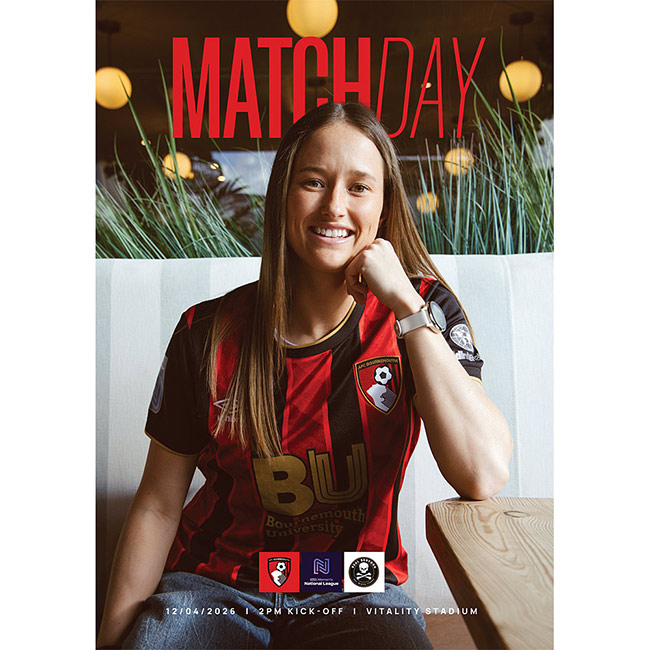 Womens Matchday Programme v Real Bedford 25/26