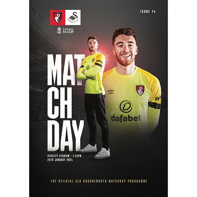 FA Cup Matchday Programme v Swansea 23/24