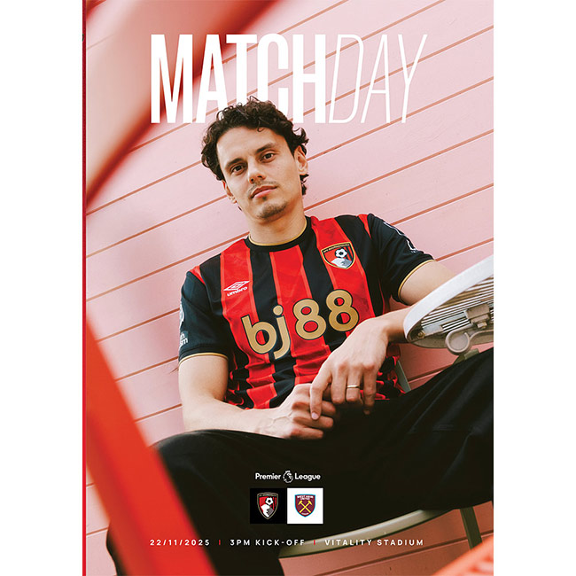 Matchday Programme v West Ham United 25/26
