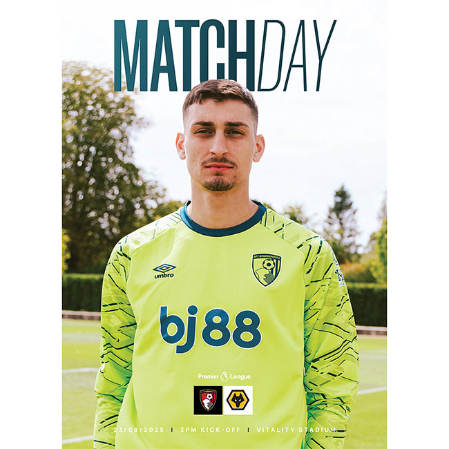 Matchday Programme v Wolverhampton Wanderers 25/26