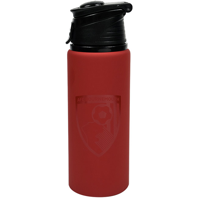 AFC Bournemouth Soft Feel Drinks Bottle - Red