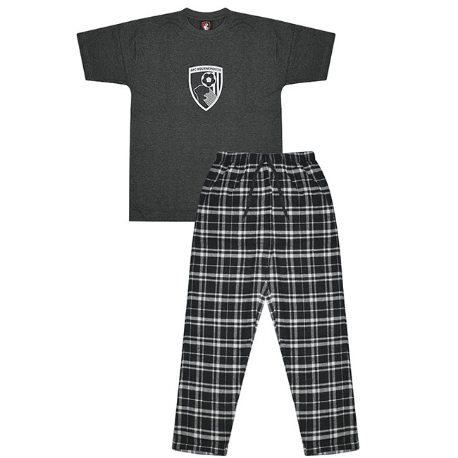 Adults Springwood Pyjamas - Charcoal