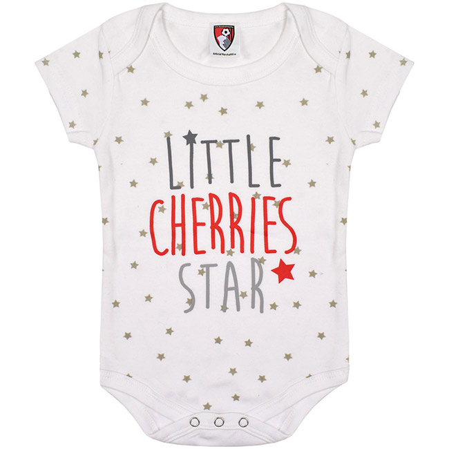 Babies Star Bodysuit - White