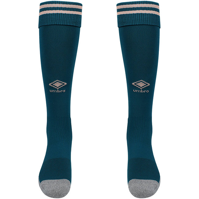 Childrens Third Socks 24/25 - Lagoon Green