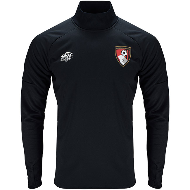 AFC Bournemouth Childrens 21/22 Training Drill Top - Black