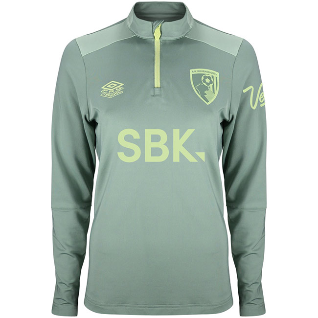 Womens 25/26 Training Quarter Zip Top - Green Bay