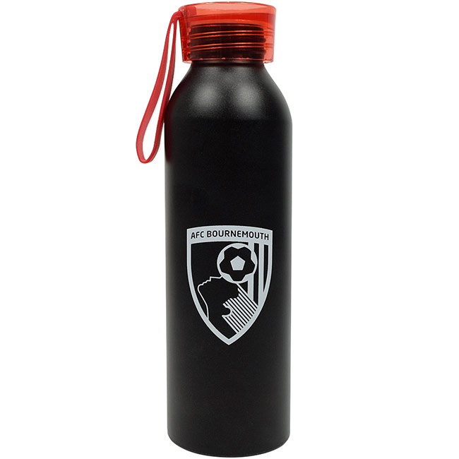 Screw Cap Water Bottle - Black