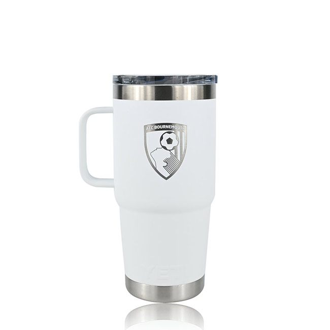 YETI X AFCB 20 OZ Travel Mug - White