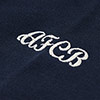 AFCB X Art Of Football 90s Crest Hoodie - Navy