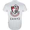 AFCB X Art Of Football 90s Crest T Shirt - White