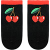 Baby Socks - Black / Red