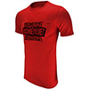 Adults Back Of The Net T Shirt - Red