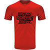 Adults Back Of The Net T Shirt - Red