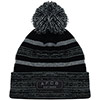 Adults Fashion Mix Beanie - Black/Grey