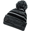 Adults Fashion Mix Beanie - Black/Grey