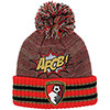 Youth Impact Beanie - Red / Black / Gold