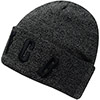 Adults Fashion Mixed Cuff Beanie - Grey