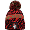 Adults Slogan Beanie - Red / Black