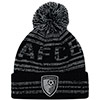 Adults Town Mix Cuff Beanie - Black/Grey