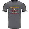 Adults Calcio T Shirt - Charcoal