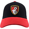 Adults Classic Cord Cap - Black / Red