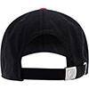 Adults Classic Cord Cap - Black / Red