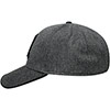 Adults Herringbone College Cap - Grey