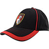 Adults Sports Cap - Black / Red