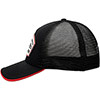 Adults Patch Trucker Cap - Black