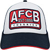 Adults Primary Trucker Cap - White / Navy