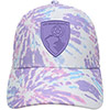 Womens Tie Dye Cap - White / Multi