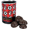 Chocolate Footballs Gift Tin