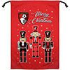 Nutcracker Christmas Sack