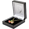 AFC Bournemouth Gold Plated Cherry Crest Pendant And Necklac