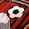 AFC Bournemouth Distressed Wooden Wall Art